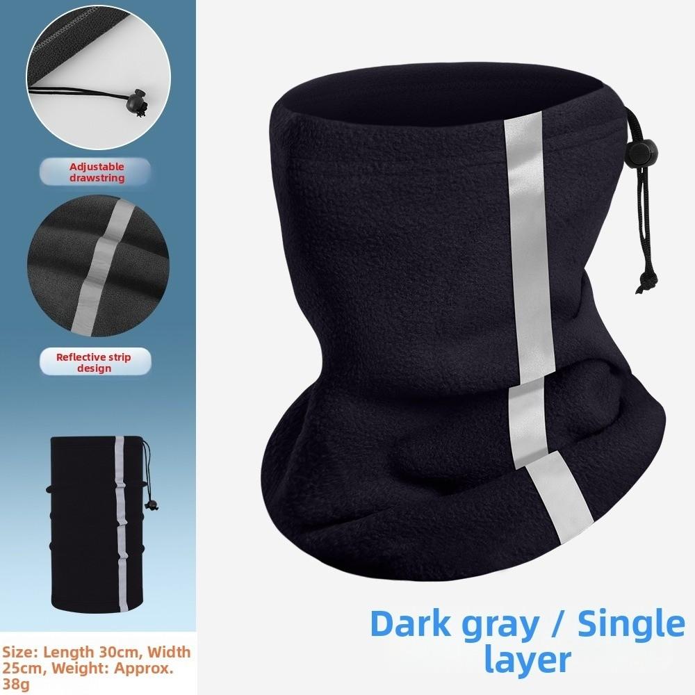 Multicolors Winter Warm Fleece Neck Scarves Anti-Frost Skiing Neck Cover Mask New Thermal Scarf