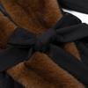 European and American style, new women's clothing, versatile, fashionable, fashionable, big fur collar woolen coat