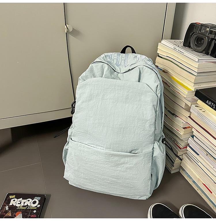 Schoolbag Mori ins new high-value fresh and sweet candy-colored backpack couple light travel spring outing backpack