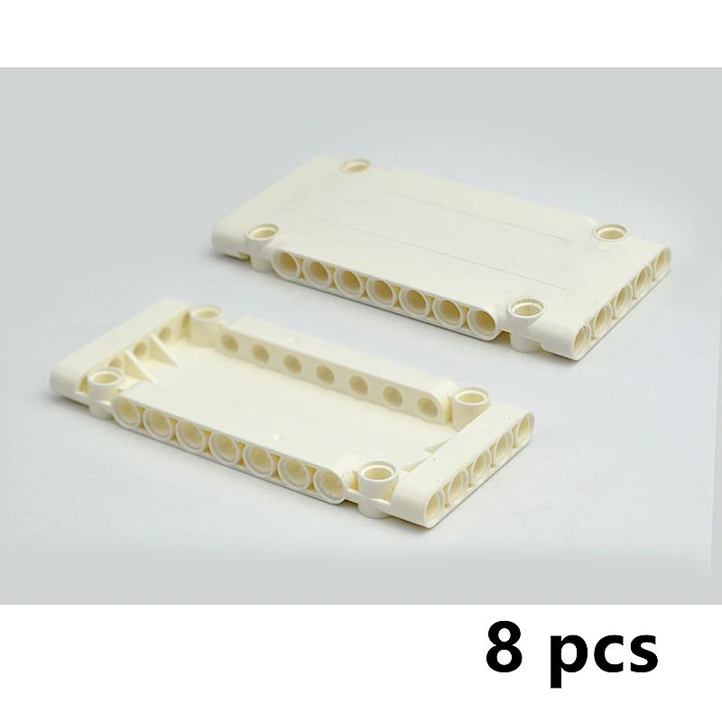 MOC Parts Brick Works With All brand Technical Parts 64782 15458 Flat Panel Plate 1x5x11 1X3X11 Mechanical Construction Bricks Car