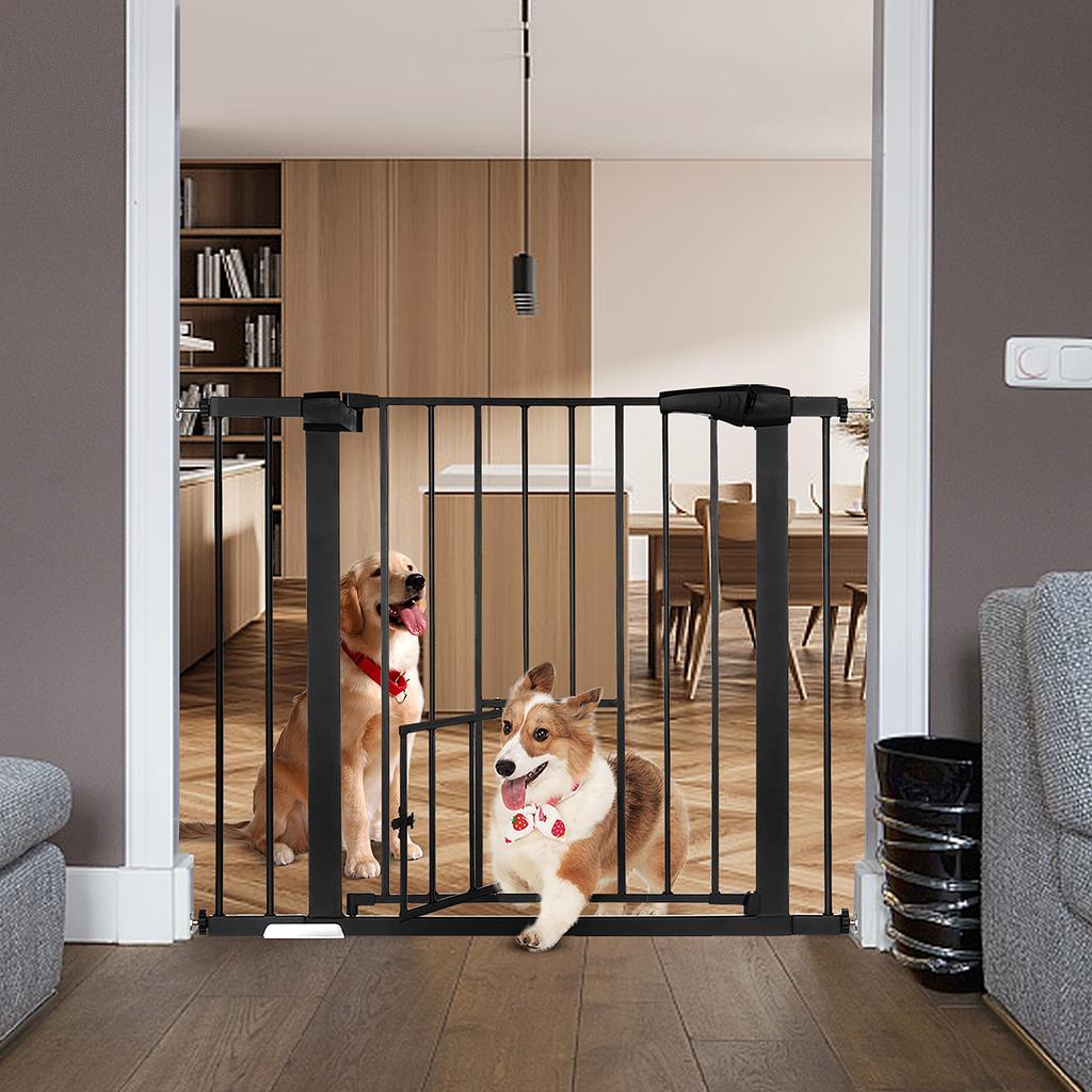 Buy KingSo Extra Wide Pet Gate for Dogs at affordable prices — free