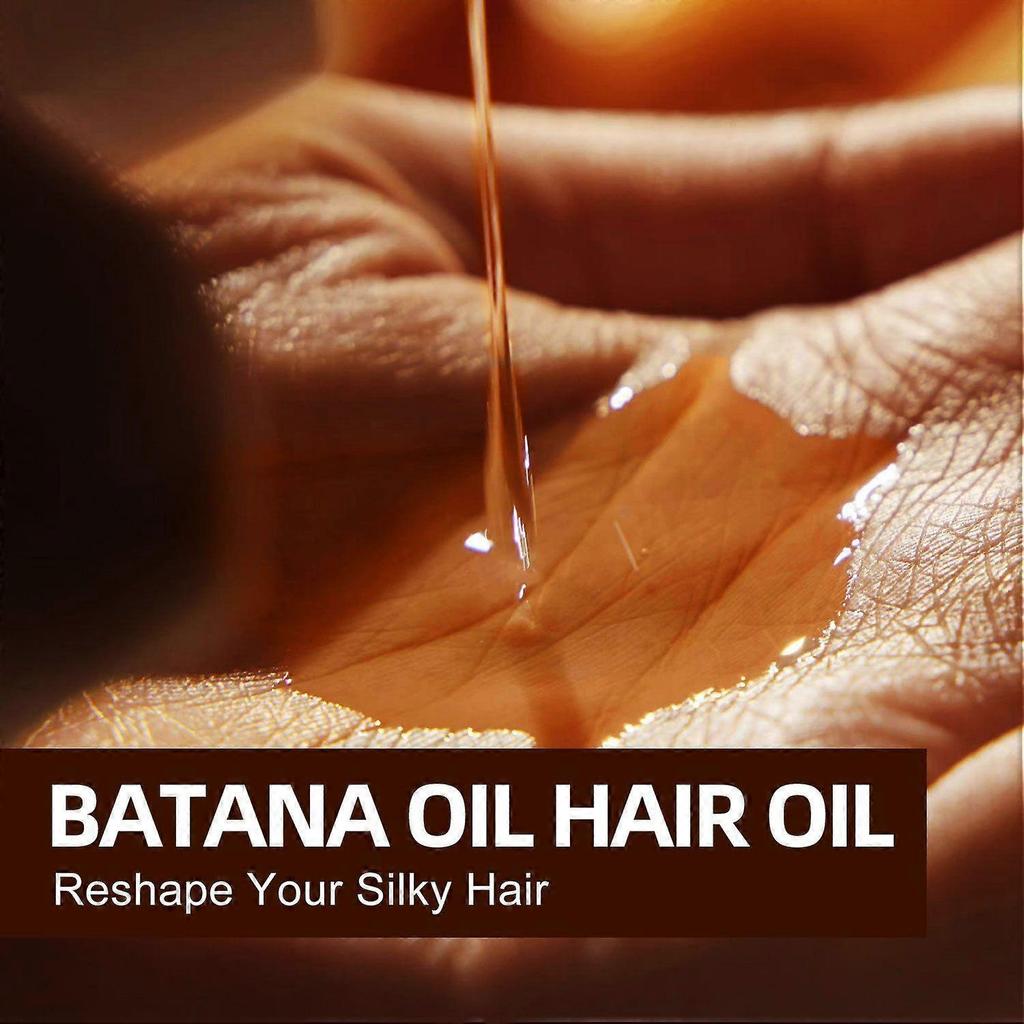 Raw Batana Oil for Hair Growth, 100% Natural Organic Hair Growth Oil from Honduras for Men & Women, Enhances Thickness, Prevent Hair Loss, 200ML