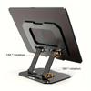 360° Rotatable Tablet Stand Metal Desk Phone Holder Adjustable Lazy Bracket Foldable Compatible For 4-13 Inch Ipad Pro/Air/Min
