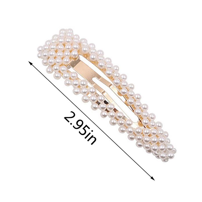 Dámská módní sponka do vlasů s perlami, květinami, dětská dívčí sponka do vlasů, barretky, vlasové doplňky