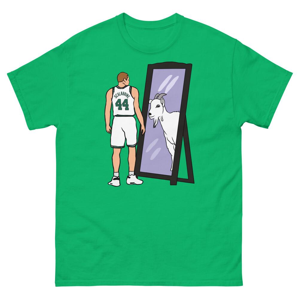 Brian Scalabrine Mirror GOAT T-Shirt