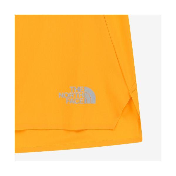 The North Face Solid Color Mid Waist Three Quarter Casual Shorts Men Shorts Yellow NS6NR07K