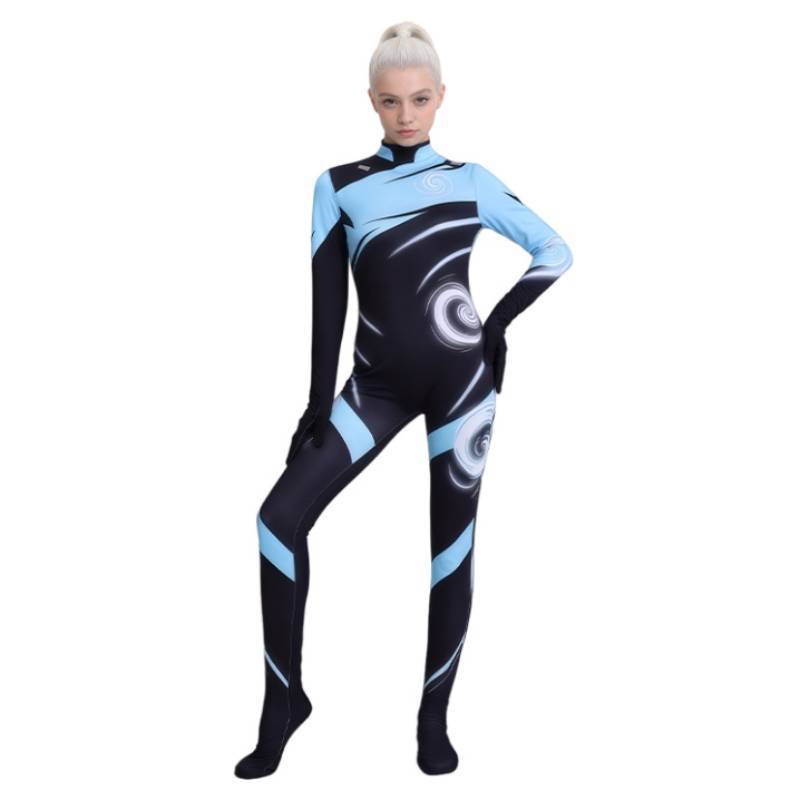 Valorant Cosplay Costume Women Tight Jumpsuit For Game Anime Convention