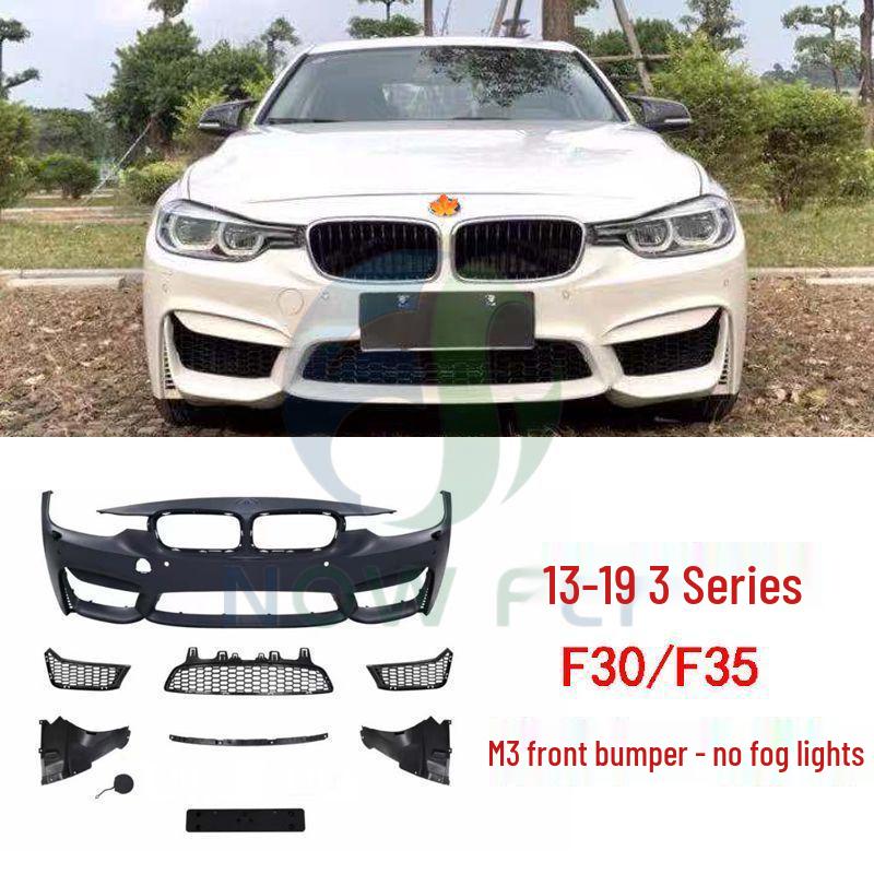 BMW 3 Series (2013-2019) M3 Conversion Kit: Front/Rear Bumpers, Side Bumpers, Hood & Fenders (F30/F35).