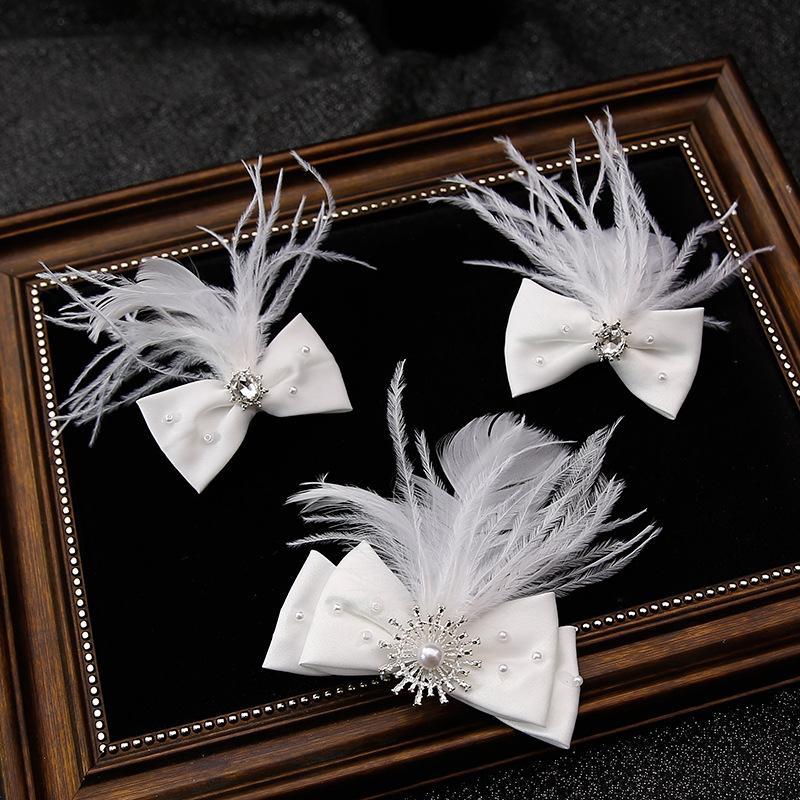 

Мечтательная абрикосовая свадебная заколка для волос из тюля - Сказочные свадебные и вечерние аксессуары