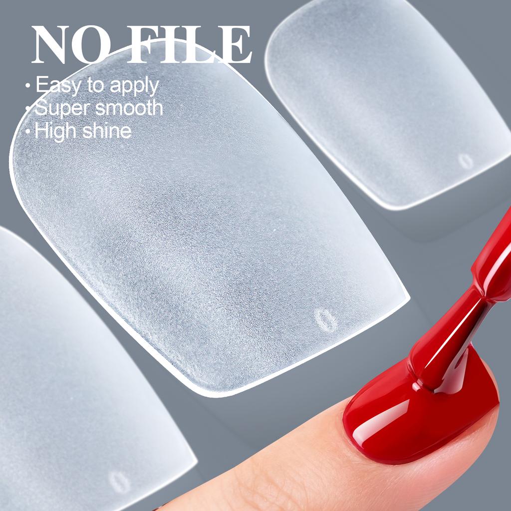 150pcs Short Matte False Nails Full Cover Coffin Square Almond Press On False Nails Soft Gel Nail Tips Manicure Extension Tools