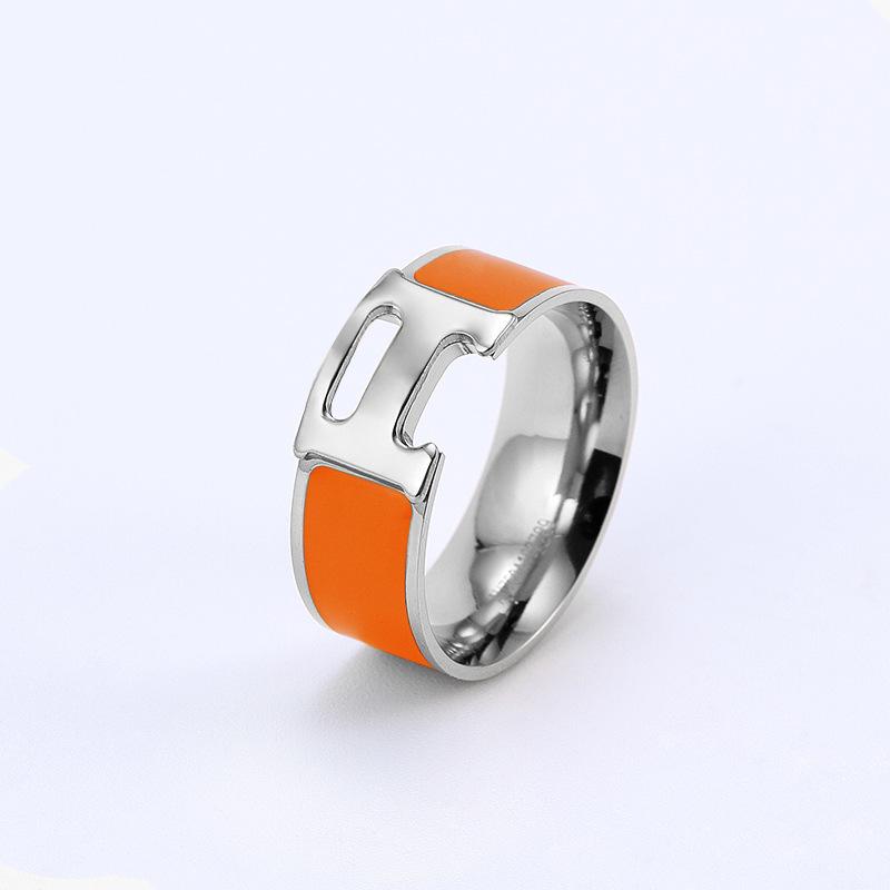 2025 Pierścionek z literą Nieblakujący Damski Pierścionek dla pary Modny Wszechstronny Bransoletka z literą