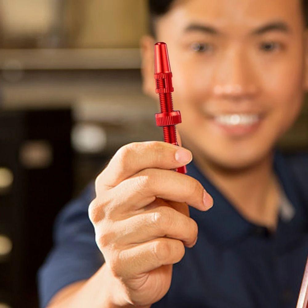 1 Pair 40mm/44mm/60mm French Style Valve CNC Technology Bike Valve Kits MTB Bike