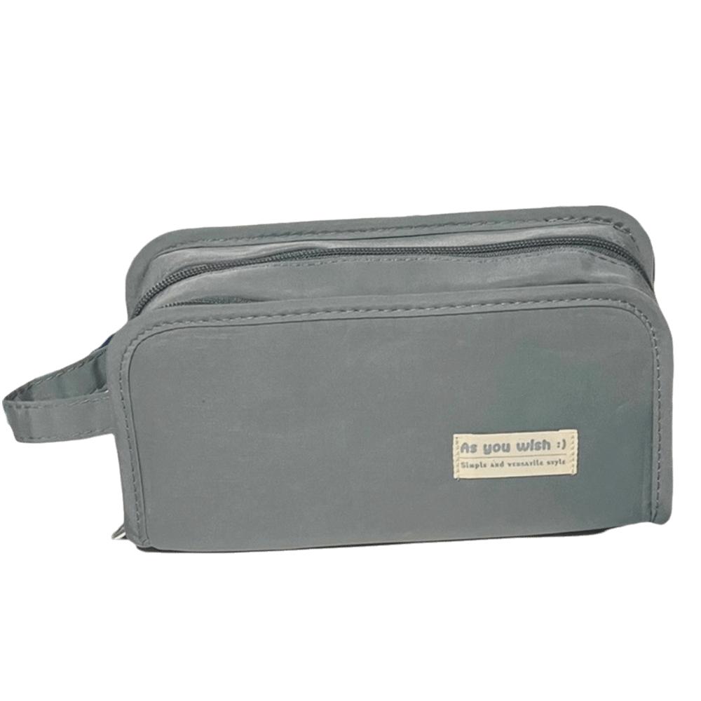 

Five Layers Pencil Case Large Capacity Storage Bag Classified Storage Pen Case Teen Girl синий