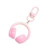 1pc Cute and Creative 3D Headphone Pendant Keychain, Phone Chain Backpack Hanging Accessory, Perfect Gift Choice