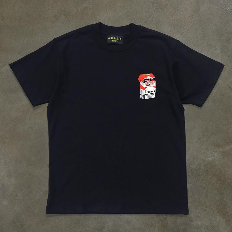 

Зарабатывайте деньги на благотворительность 260 г Тяжелый вес Чистый хлопок! 8090 Американская ретро футболка с коротким рукавом в стиле idle, большого размера Black L [260g Heavy weight pure cotton]]