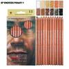 Plus 12-Farben Hautton und Landschaft Pastell Porträt Kohlezeichnungen