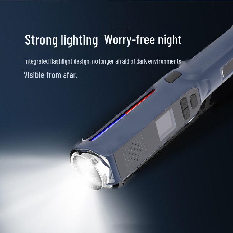 Electrochemical Breathalyzer & Alcohol Tester with Light & Window Breaker