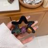 Elegant High Ponytail Hair Clip Sweet Five-pointed Star Hair Clip Fashionable Updo Hairpin, Shark Clip To Secure The Back of The Head