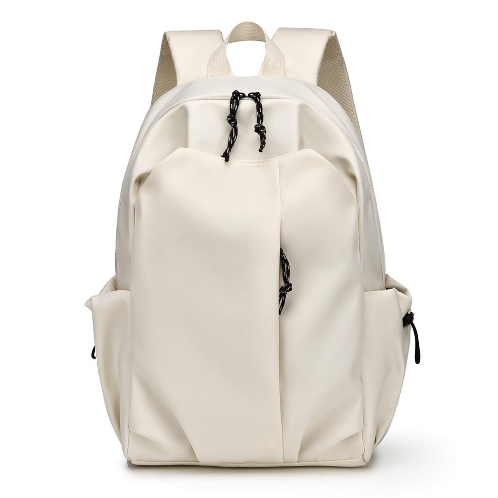 New Simple and Fashionable Student Schoolbag Large Capacity Lightweight Travel Backpack Trendy Commuter Versatile Backpack