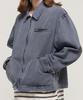 Cargobros Vintage Pigment Work Trucker Jacket (Navy)