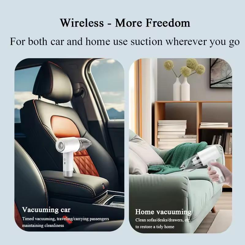 Mini Cordless Car Vacuum Cleaner Handheld Vacuum Cleaner for Keyboard 12000pa High Pressure Cleaning Machine Vacuum Storage