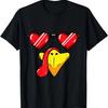 Cute Turkey Face Pilgrim Funny Thanksgiving Costume T-Shirt
