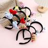 Bt21 Cartoon Cute Plush Doll Headband Suitable For Daily Use Girl'S Hair Accessory Anime Peripheral Decoration Birthday Gift