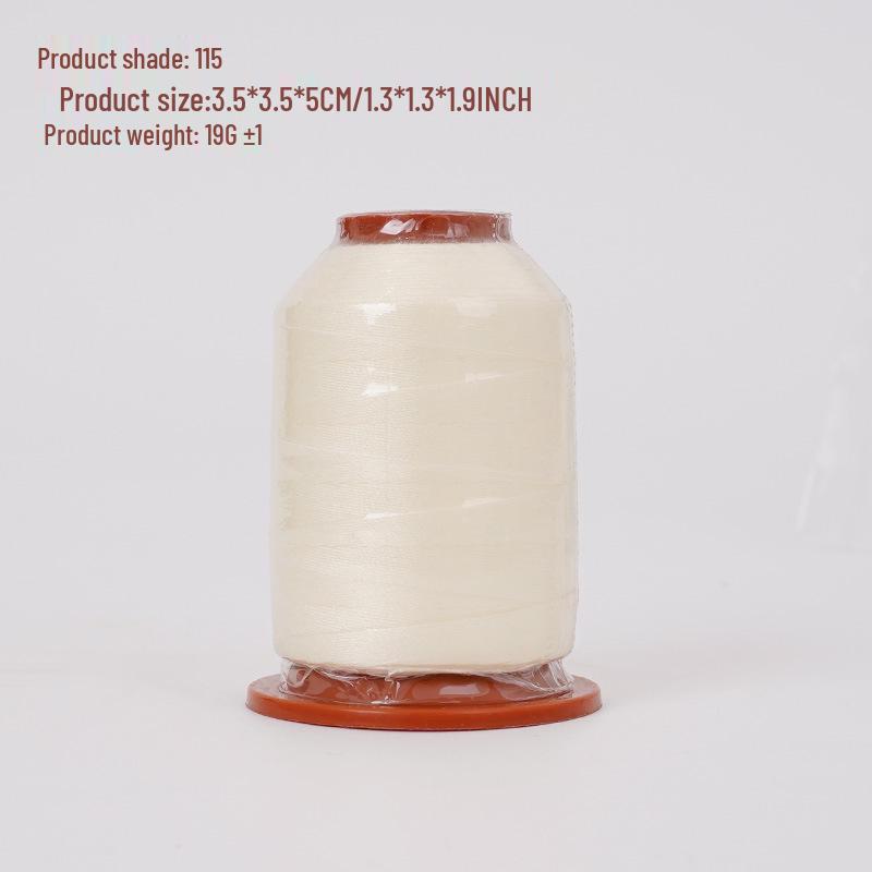 Polyester Sewing Thread: 100 Colors, 500 Yards, Fine Two-Strand, High-Speed, for Hand Sewing