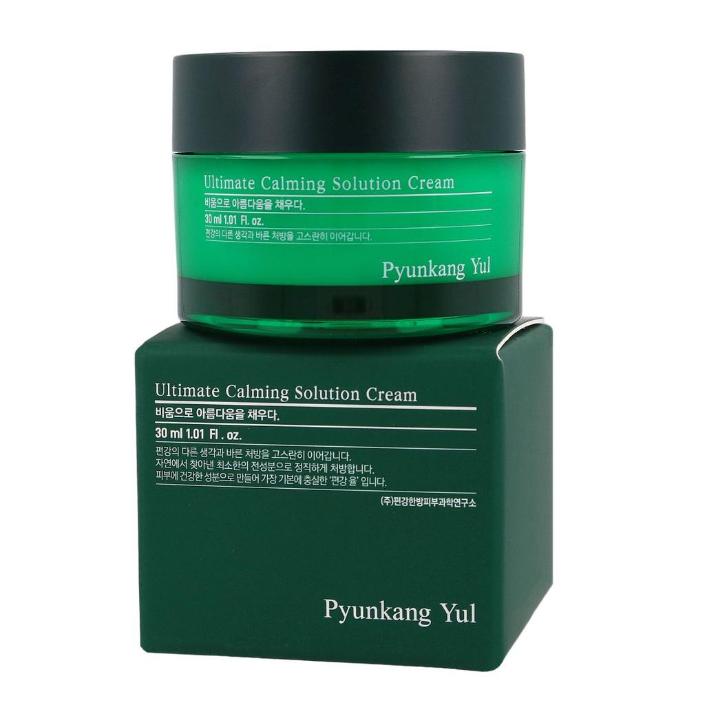 Pyunkang yul Ultimate Calming Solution Cream 30 ml - Kojąco-łagodzący krem do twarzy