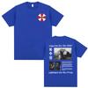 Limited Resident Evil 9 Requiem Violence Aesthetic Tshirt Unisex Women Harajuku Cool Gothic T Shirts 100 Cotton Oversized T Shirt