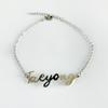 Kpop Nct Member Signature Bracelet  Color Stainless Steel Chain Bracelets For Women Fans Jewelry Accessories