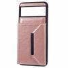 For Google Pixel 8 Case Leather Phone Back Cover with Card Slot Kickstand