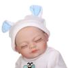 Cute 10.62inch Already Finished Doll Reborns Toddler Girl Baby Doll with Diaper & Bonnets Small Baby Size Girl Doll