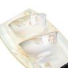 Chinese Style Bone China Noodle Bowl Set
