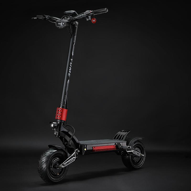 YUME Raptor Electric Scooter 6000W Dual Motors 60V eScooter 11 Inch Tires Max Speed 80KM/H Max Range 96KM NFC Electric Scooter
