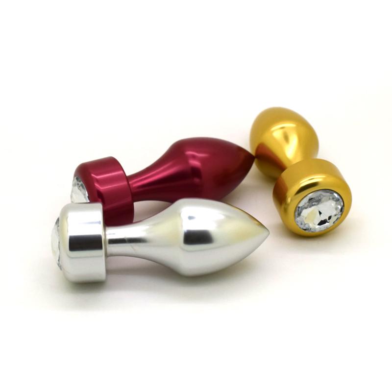 Kovový produkt pro dospělé Anální sexuální hračka Anální kolík Dildo korálky Stimulující hračky Sexuální hračka s masturbátorem pro muže a ženy