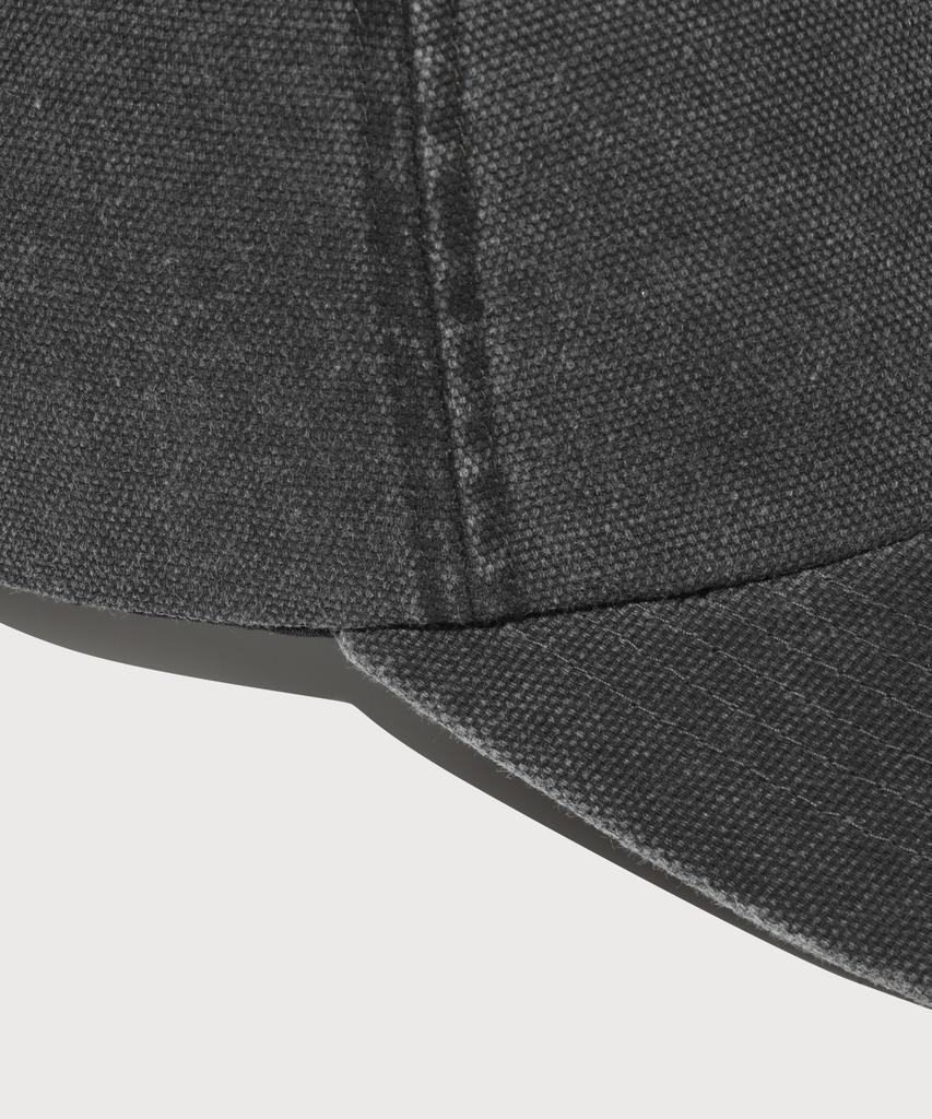 COVERNAT [Cozy Fit] Symbol Logo Oxford Washed Ball Cap Black