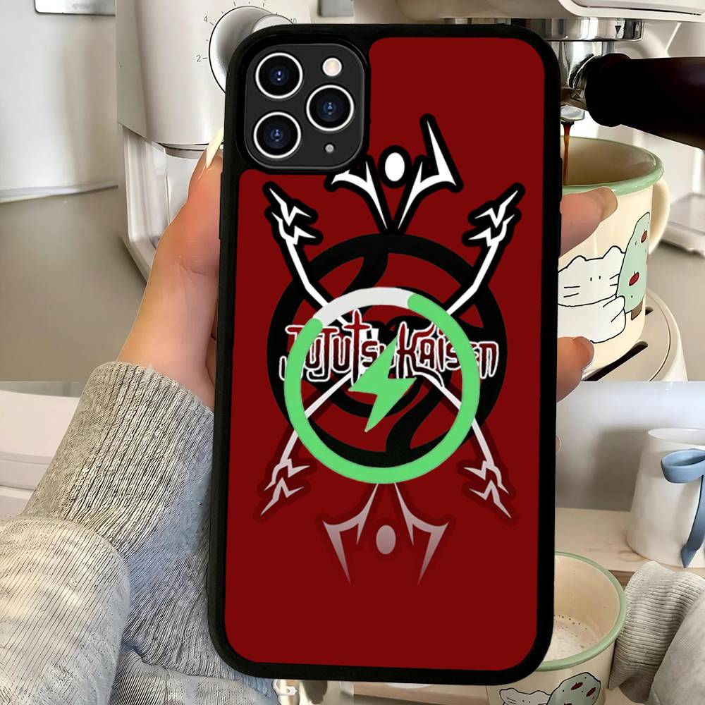 Supernatural Anime Jujutsu Kaisen For Magsafe Case For IPhone 17 16 Pro Max 15 14 Plus 13 12 11 Wireless Charging Phone Cover
