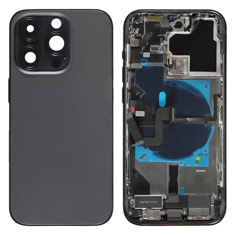 For iPhone 14 Pro Back Battery Housing Cover with Small Parts (EU Version)