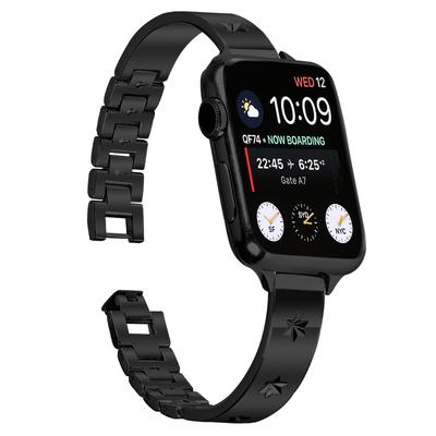 Replacement Strap for Apple Watch Series 10 46mm/Ultra 2/Ultra 49mm/9 8 7 45mm/SE (2023) SE (2022) SE 6 5 4 44mm/3 2 1 42mm Metal Watch Band