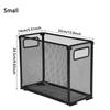 Mesh Metal Office Filing Crate Detachable Document Tray Portable File Holder Organizer  Home