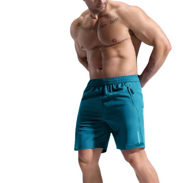 Large Summer Thin Quick Drying Beach Shorts Casual Five Quarter Pants Men's Shorts