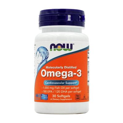 Molekular destilliertes Omega-3 1000 mg, 30 Weichkapseln