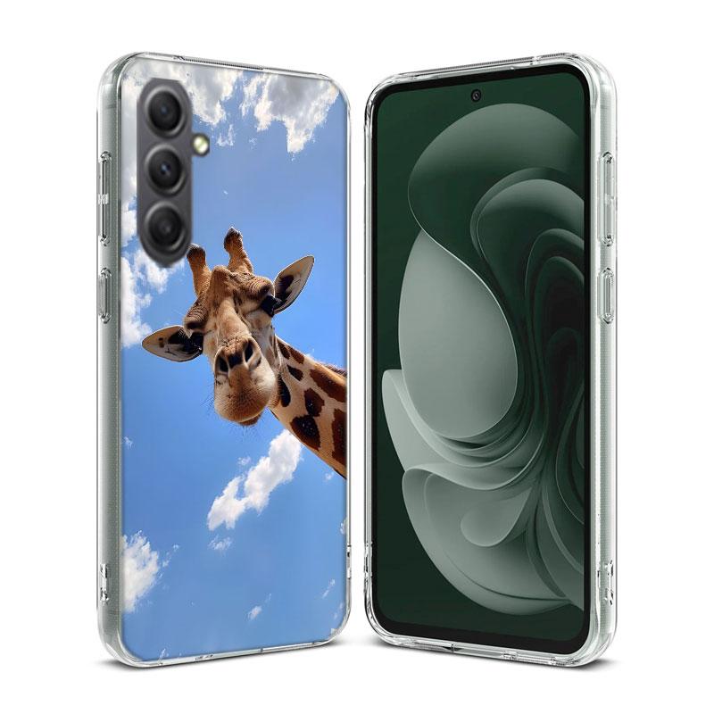 Giraffes Have Long Necks Phone Case for Samsung A16 A26 A36 A56 A17 A37 A57 A07 A06 A02S A03 A04S A05S Galaxy Note 20 10 A50S A7