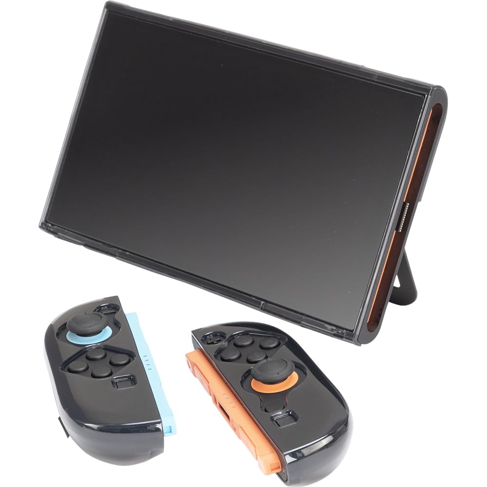 CYBER Premium Protective Cover Switch Clear Black (Separate) (for 2)