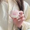 Ins Girl Powder Grid Bow Color Floral AirPods 1 /pro1 Earphone Protective Case Two or Three Generations