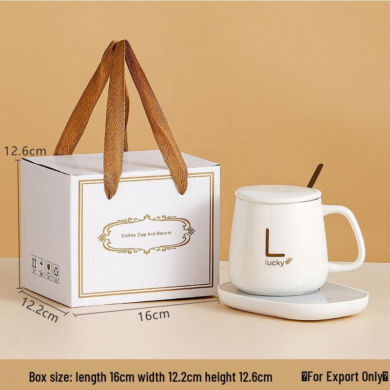 55° Temperature-Regulating Ceramic Coffee Mug Gift Set