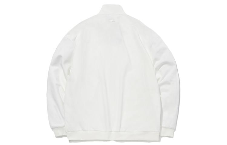 Li Ning Sweatshirt Sets Men's Ivory Stand Collar Moderate AWEQ027-3