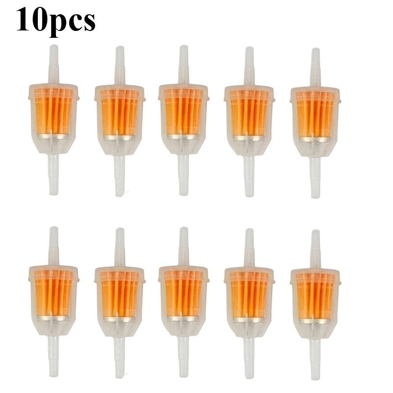 10/20pcs Big Fuel Filter for Motorcycles ATVs Small Engines Durable Plastic Shell Dense Pleated Paper Fuel Filters5