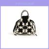Adorable 2024 Spring New Cute Girl's Pearl Hollow Crossbody Bag For Kindergarten